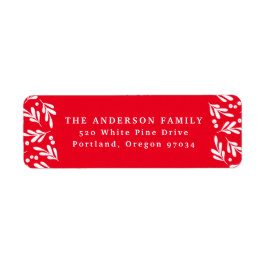 Rote und weiße Holly Berries | Urlaubsadresse