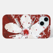 Rote und weiße Kirschblüte Sakura Case-Mate iPhone Hülle (Rückseite (Horizontal))