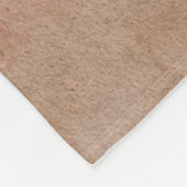 ROTE UND WEISSE KONKRETE WAND FLEECEDECKE (Ecke)