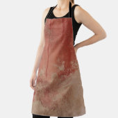 ROTE UND WEISSE KONKRETE WAND SCHÜRZE (InSitu)