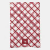 Rote und weiße Küchentücher (Vertikal)
