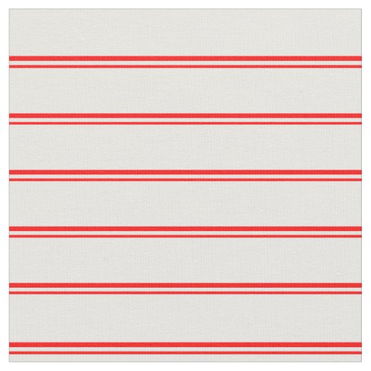 Rote und weiße Linien Stoff (Nahaufnahme)