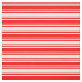 Rote und weiße Linien Stoff (Muster)