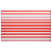 Rote und weiße Linien Stoff (Fat Quarter (45,7 x 55,9 cm))