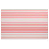 Rote und weiße Linien Stoff (Yard (91,4 cm))