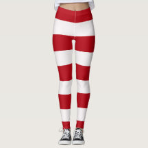 Rote und weiße Markisen