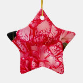 Rote und weiße Nelken STAR ORNAMENT (Hinten)