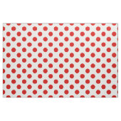 Rote und weiße Polka-Punkte Stoff (Fat Quarter (45,7 x 55,9 cm))