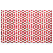 Rote und weiße Polka punktiertes Gewebe Stoff (Fat Quarter (45,7 x 55,9 cm))