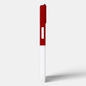Rote und weiße Rechtecke Case-Mate iPhone Hülle (Rückseite / Rechts)