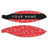 Rote und weiße Schneeflocken, Ihr Name, Personalis Basketball (Panele)