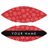 Rote und weiße Schneeflocken, Ihr Name, Personalis Football (Paneele)