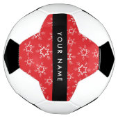 Rote und weiße Schneeflocken, Ihr Name, Personalis Fußball (Gedreht)