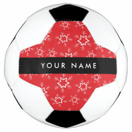 Rote und weiße Schneeflocken, Ihr Name, Personalis Fußball