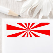 Rote und weiße Sternexplosion (Insitu)