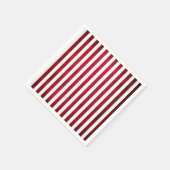 Rote und weiße Streifen auf Textur von STaylor Serviette (Ecke)