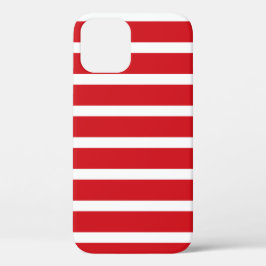 Rote und weiße Streifen Case-Mate iPhone Hülle