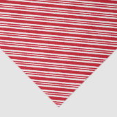 Rote und weiße Streifen Seidenpapier (Detail)