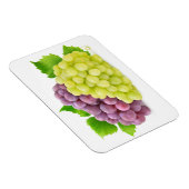 Rote und weiße Trauben Magnet (Rechte Seite)