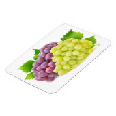 Rote und weiße Trauben Magnet (Linke Seite)