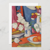 Rote und weiße Tulpen | Samuel John Peploe (Vorne/Hinten)