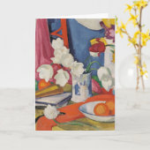 Rote und weiße Tulpen | Samuel John Peploe Karte (Gelbe Blume)