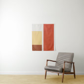 Rote und weiße Tür Wandteppich (Beispiel)