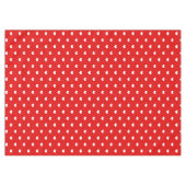 Rote und weiße Valentinstag-Herzen Tischdecke (Vorderseite (Horizontal))