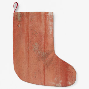 ROTE UND WEISSE WAND KLEINER WEIHNACHTSSTRUMPF