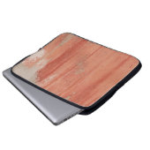 ROTE UND WEISSE WAND LAPTOPSCHUTZHÜLLE (Vorne Knopf)