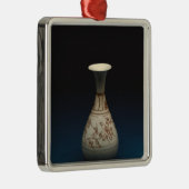 Rote underglaze Flasche durch Yuhachan Silbernes Ornament (Rechts)