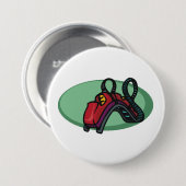 Rote Untersetzer Roller Ride Button (Vorne & Hinten)