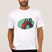 Rote Untersetzer Roller Ride T-Shirt (Vorderseite)