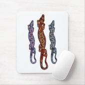 Rote Veilchenblüte Mousepad (Mit Mouse)