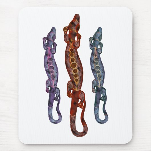 Rote Veilchenblüte Mousepad (Vorne)