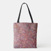 Rote Velours-Tasche Tasche (Rückseite)