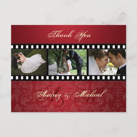 Rote Velvet/Fotos Danke, Postkarten (Vorderseite)