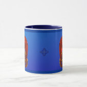 Rote Vermögens-Drache-Tasse Tasse (Zentrum)