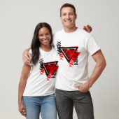 Rote VerschiebungVerzey Logo T-Shirt (Unisex)