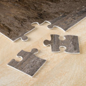 Rote Vintage Postbox in Malta Puzzle (Seite)