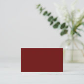 Rote Visitenkarte des Blutes (Stehend Vorderseite)