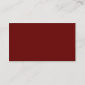 Rote Visitenkarte des Blutes (Vorderseite)