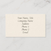 Rote Visitenkarte-Schablone Visitenkarte (Rückseite)