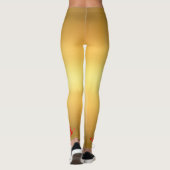 Rote Vögel Leggings (Rückseite)
