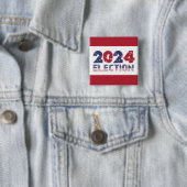 Rote Wahl 2024 Button (Beispiel)