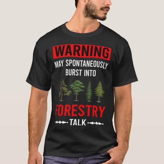 Rote Wälder T-Shirt (Vorderseite)