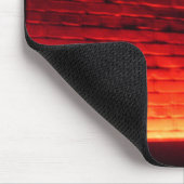 Rote Wand Mousepad (Ecke)