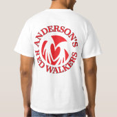 ROTE WANDERER T-Shirt (Rückseite)