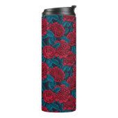 Rote Waratah-Blumen Thermosbecher (Nach links gedreht)