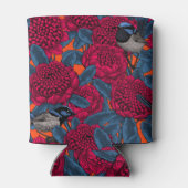 Rote Waratah und Feen Dosenkühler (Rückseite)